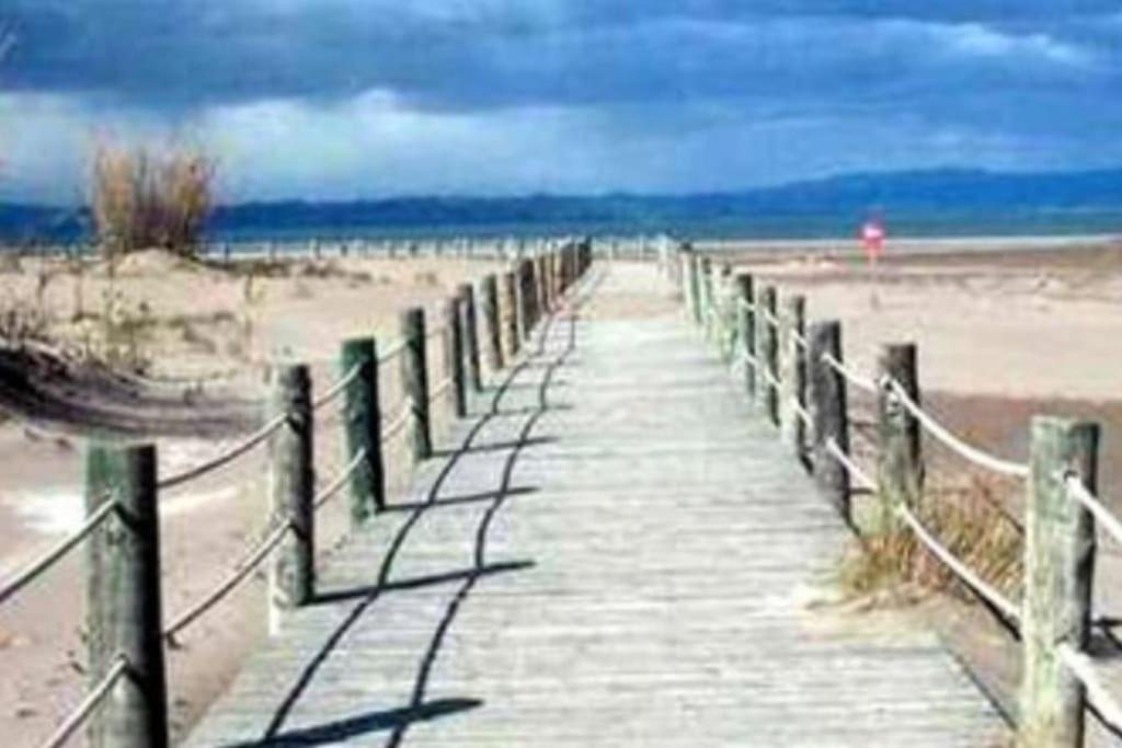 Rincon Del Delta, Apartamento En El Delta Del Ebro, Playa Trabucador Amposta, Tarragona L'Eucaliptus Kültér fotó