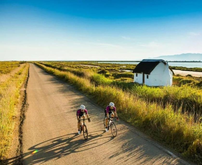Rincon Del Delta, Apartamento En El Delta Del Ebro, Playa Trabucador Amposta, Tarragona L'Eucaliptus Kültér fotó